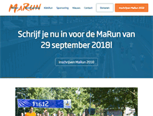 Tablet Screenshot of marun.nl